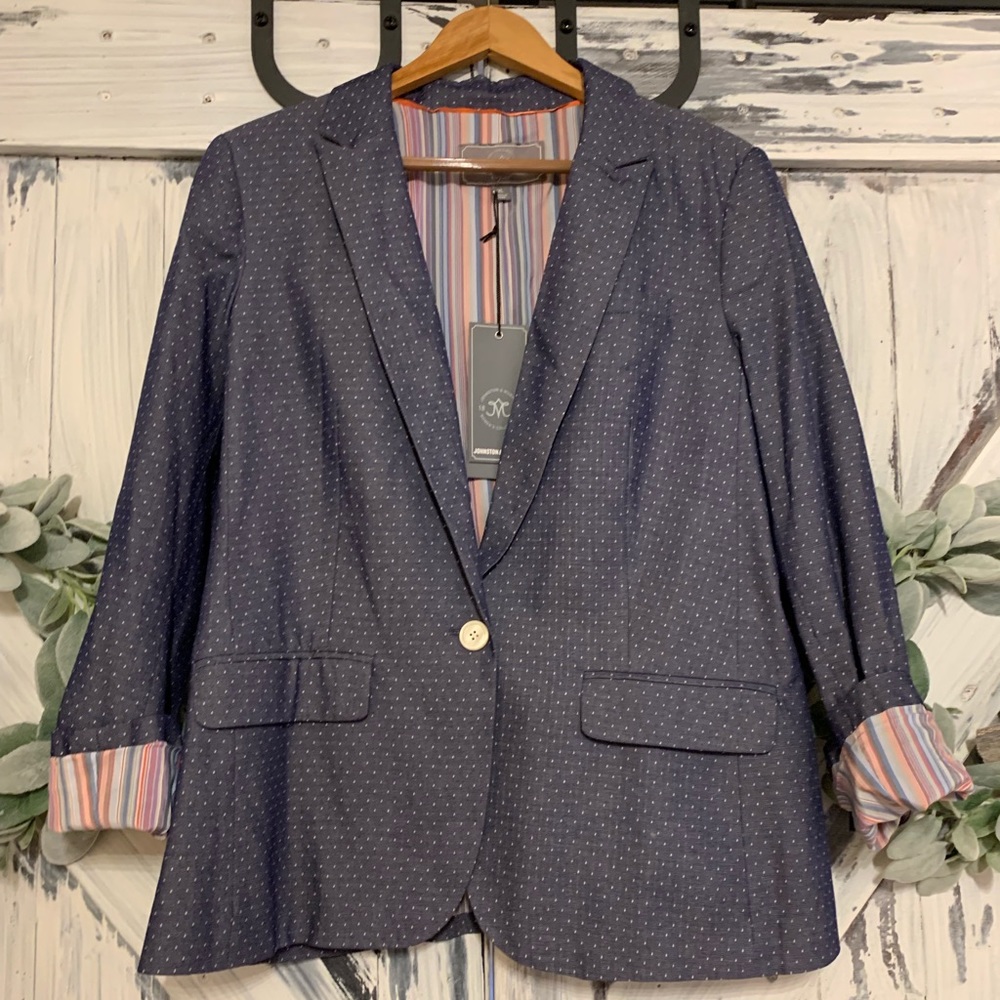 PinDot Blazer from Johnston and Murphy